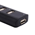 Miniatyrbilde 3 av 5: Kablet mikro-USB 2.0 4-porters fordeler multihub splitter strøm for PC-datamaskin