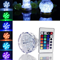 Pikkukuva 2 / 5: Vedenalaiset LED-valot 10 LED IP68 Vedenpitävät vedenalaiset LED-valot