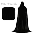 Miniatyrbillede 2 af 4: Unisex Full Length Hooded Robe Cloak Kostume