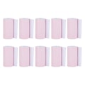 Miniatyrbilde 2 av 2: 10 ruller rosa termisk kvitteringspapir for 58 mm termisk skriver