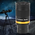 Miniatyrbillede 7 af 8: Astronomisk Teleskop 7-21mm Kontinuerlig Zoom Okular Observation 1,25 Tommer/31,7 MM Sort
