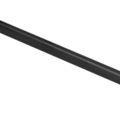 Miniatyrbilde 4 av 8: 2 stk. håndkleholder svart hengbar slagfri spikerfri skapdør håndkleholder for hjem hotell 23CM