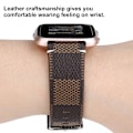 Miniatyrbillede 2 af 5: Kompatibel med Fitbit Versa-remme, læderrem-erstatning Wr