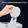 Miniatyrbilde 8 av 8: Trådløs ladestasjon Magnetisk laderputeholder for iphone 12 Mini/11 Pro Max/Xs/Xr/X/8Svart