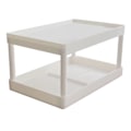 Miniatyrbillede 8 af 8: Makeup Stativ 2 Lags Organizer Soveværelse Kontor Studerende Sovesale Skrivebord Affalds Opbevaringshylde Lille