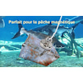 Miniatyrbilde 5 av 5: Ultra kraftig neodymmagnet 320 kg Ideell for magnetfiske Ø 90 mm med neodymøyelapp