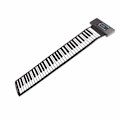 Miniatyrbillede 5 af 5: 61 Tangenter Roll Up Keyboard Piano MIDI Funktion Bærbar Hånd Roll Piano med LED Digital Display 100‑240V