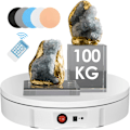 Miniatyrbild 1 av 5: Tyst Motor 360 Graders Roterande Displayställ, Elektrisk Fotograferingsplattform För Enkel Produktpresentation, Stöder Olika Rotationsmetoder
