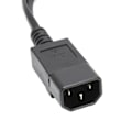 Pikkukuva 4 / 8: IEC320 C14 - C13 C7 -virtajohto, vedenpitävä IEC320 -virtajohto projektoreille 100-250 V 32 cm