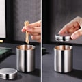 Miniatyrbild 3 av 6: Praktisk Tandpetare Dispenser, Elegant Tandpetarhållare för Enkel Åtkomst i Ditt Vardagsrum, Tjock Konstruktion i Rostfritt Stål