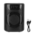 Miniatyrbild 2 av 8: Bluetooth-högtalare för utomhusbruk, 5 ljuslägen, tung bas, hög volym, trådlös partyhögtalare med LED-ljus