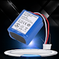 Miniatyrbilde 4 av 5: 7,2 volt 2,5 Ah 2500 mAh Ni MH oppladbar batteri for iRobot Roomba Braava 380 380T høy kvalitet