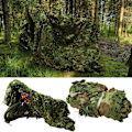 Miniatyrbild 5 av 5: Solskyddsnät, militärförstärkt nät för utomhusbruk, perfekt för djurlivsobservation, jaktkamouflage med hållbarhet och pålitlighet