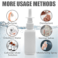 Miniatyrbilde 5 av 5: 6 stk 50 ml fargesprayflaske i plast, liten kosmetisk plast