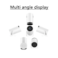 Miniatyrbild 5 av 5: Mini Projektor, 4K Full HD 1080P Multimedia-kompanjon, 180° Rotation För Flexibel Placering, Automatisk Keystone-korrigering För Omedelbar Justering, Idealisk