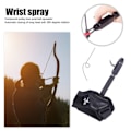 Miniatyrbild 4 av 6: Precisionsbåge Release, Smidig Release Full Wrap Design, Bekväm handledsrem för Compound Bow Trigger Caliper Skytte, 360 Grader