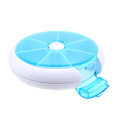 Miniatyrbillede 4 af 5: Bærbar roterende 7 dages tablet medicin pilleholder organizer beholder opbevaringsboks