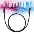 Pikkukuva 5 / 5: 3-nastainen Mini XLR -uros naaras -ääniliitäntäkaapeli videokameralle, DSLR-kameralle ja mikrofoniliitäntään