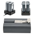 Miniatyrbilde 1 av 8: Litiumbatteri for dørklokke 6040mAh erstatningsbatteri for videodørklokke med ladekabel