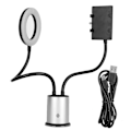 Miniatyrbillede 2 af 8: Multifunktionel skrivebordslampe til mobiltelefoner med justerbar lysstyrke