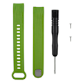 Miniatyrbilde 2 av 2: Reserve Rem for TPE Smartwatch Rem Armbånd Armbånd Passer til Huawei Glory 3 (Lime)
