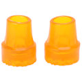 Miniatyrbillede 1 af 5: 2 stk. Stokkepindespidser Anti-Slip Gummi Krykke Stokkepindespidser Gummi Pude Spidser Udskiftning til Gåstok