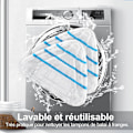 Miniatyrbilde 4 av 5: 4 Wipes Covers for Silvercrest Lidl Universal Steam Mop Accessories for Steam Cleaners