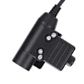 Miniatyrbilde 5 av 5: U94 PTT-adapter for Hytera bærbare radio militær adapter for Hytera PD‑780 PD‑785
