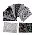 Miniatyrbillede 1 af 5: Håndværksstof blødt forhindrer pilling tryk udskæringsbart bomuldsstof DIY systof til quiltning scrapbooking 10 farver