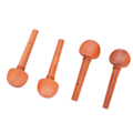 Miniatyrbild 1 av 3: 4 st Jujube trä 4/4 fiolsträng stämskruvar delar ersättning instrument tillbehör
