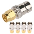 Miniatyrbilde 2 av 5: 5PCS All Copper Radio Frequency Adapter SMA-BNC RF Adapter SMA Male Plug til BNC Female Jack