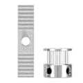Miniatyrbilde 6 av 7: 3D-skrivertilbehør 5mx6mm sort gummirem timingreim synkront hjulsett for Prusa / MendelMax
