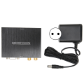 Miniatyrbilde 1 av 5: Lydkonverter VGA+3,5MM+RCA til High Definition Multimedia Interface-adapter for PC DVD for XBOX-høyttaler 100‑240V