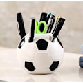 Miniatyrbild 1 av 2: Multifunktionell Fotboll Pennställ Sfärisk Förvaringstub Fotboll