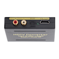 Miniatyrbilde 8 av 8: Audio Extractor HD Multimedia Interface til AUDIO+SPDIF+R/L Lydsignal Konverter 100240V(EU )