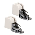 Miniatyrbilde 2 av 8: 2 stk sidekutter trykkfot profesjonell robust holdbar sy trykkfot for lav shank symaskiner