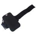 Miniatyrbilde 4 av 5: Utendørs Sport Løping Jogging Trening Gym Arm Håndledd Lomme Armbånd Telefonveske Bag Svart