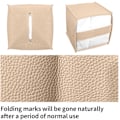 Miniatyrbillede 3 af 5: Firkant dekorativ PU læder tissue box holder tissue box cover