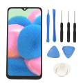 Miniatyrbillede 1 af 5: 6,4 tommer LCD-skærm udskiftning med ramme fingeraftrykssensor til Samsung Galaxy A30s A307 A307F A307G A307YN SM A307FN