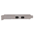 Miniatyrbild 3 av 5: PCI -E 1X till 3-portars 1394A (2 av 1) Riser-kort 800Mbps Videokort