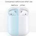 Miniatyrbild 5 av 5: Tåligt Reptåligt, Anpassad Dammskyddsdekal för AirPods-fodral, Enkel Installation Säkerställer Smidig Användning