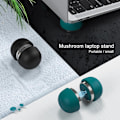 Miniatyrbillede 1 af 2: Bærbar computer stand Svampeformet bærbar computer holder Foldbar Mini Notebook stand