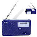 Miniatyrbild 5 av 5: RD638 ABS Solenergi Nödmultifunktionshandvevradio Stöd FM/AM-funktion