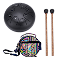 Miniatyrbild 2 av 4: Perfekt handpan av hög kvalitet, handpan, tungtrumma, 5,5 tum, slagverk (kaffe)