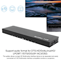 Miniatyrbild 5 av 8: 100‑240V F118 8 Portar 1 In 8 Ut HDMI 1.4 Splitter Ljud Video 1080P Distributör Prise UK