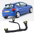 Miniatyrbild 4 av 5: Vevaxelavluftningsslang 1192WZ Utmärkt tätningselasticitetslätt motorvevaxelavluftningsrör ersättning för Peugeot 206 Estate