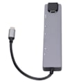 Pikkukuva 4 / 5: Moniporttinen USB-keskitin 8-in-1 Type C - HD Multimedia Interface USB3.0 USB C RJ45 Muistikortti USB C -keskitin