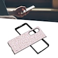 Pikkukuva 7 / 8: Puhelimen suojakotelo Bling Puhelimen kansi Naarmuuntumaton Glitter-kotelo Galaxy Z Fold 3:lle Välkkyvä vaaleanpunainen