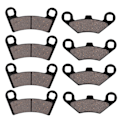 Miniatyrbilde 2 av 5: 8 stk bremseklosser foran og bak til Polaris Razor RZR 800 570 2008-2015