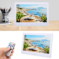 Miniatyrbild 3 av 5: Digital fotoram HD 10,1 tum 1024x600 LCD-skärm Smart elektronisk fotoram med fjärrkontroll 110‑240V